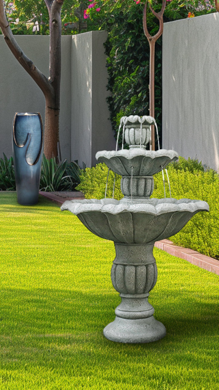 solar powered pond fountains - solar pond fountain installation success story